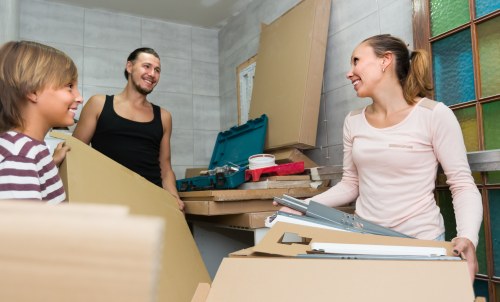 Packing and protecting household items for a move in Westminster