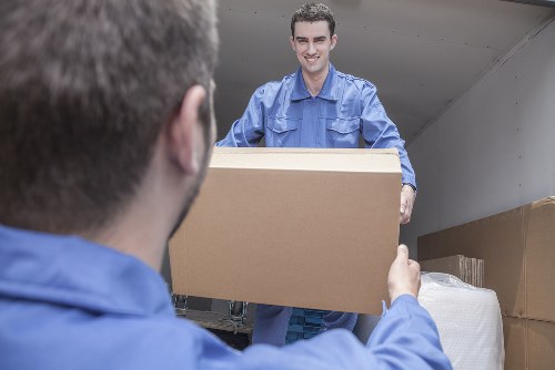 Office removals team planning a Westminster business relocation