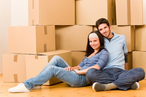 Westminster Movers completing a secure move