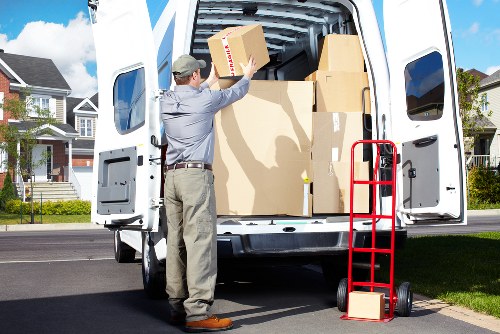 Careful packing and labelling for a central London business relocation