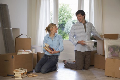 Westminster Movers vehicle supporting sustainable removals