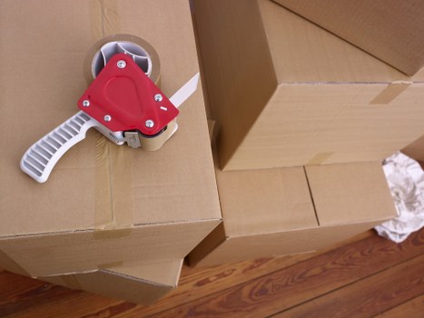 A variety of strong cardboard boxes for moving in Westminster