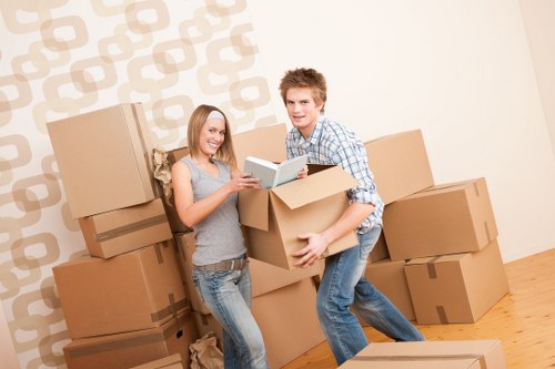 Office relocation support with a man and van in Westminster